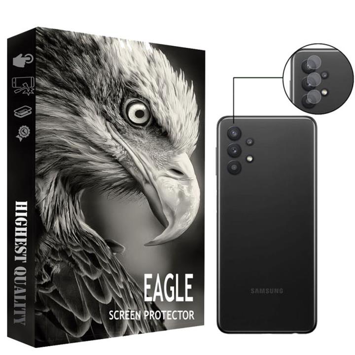 محافظ لنز دوربین ایگل مدل LNZ_E01 مناسب برای گوشی موبایل سامسونگ Galaxy A32 4G